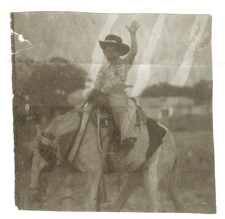 Tom Adams age 4 on a Pony